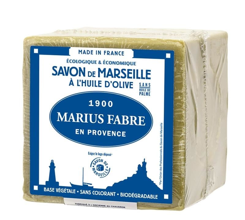 Marius Fabre Savon Marseille zeep olijf in folie (400 gram)