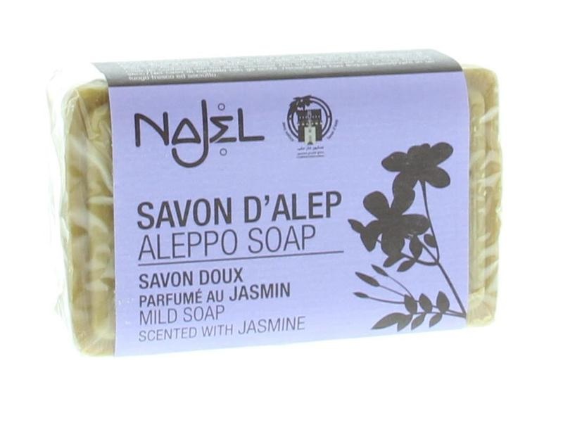 Najel Najel Aleppo zeep jasmijn (100 gr)