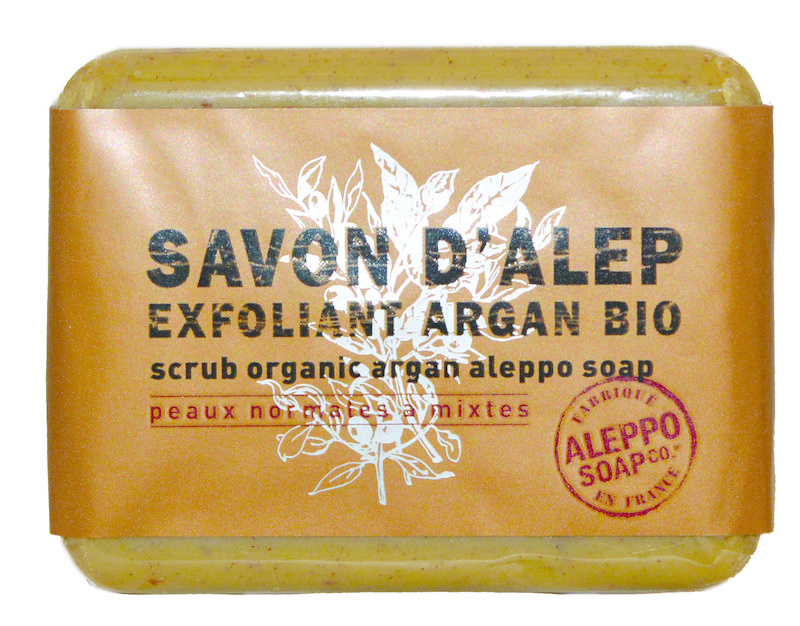 Aleppo Soap Co Aleppo Soap Co Aleppo zeep exfoliant argan bio (100 gr)