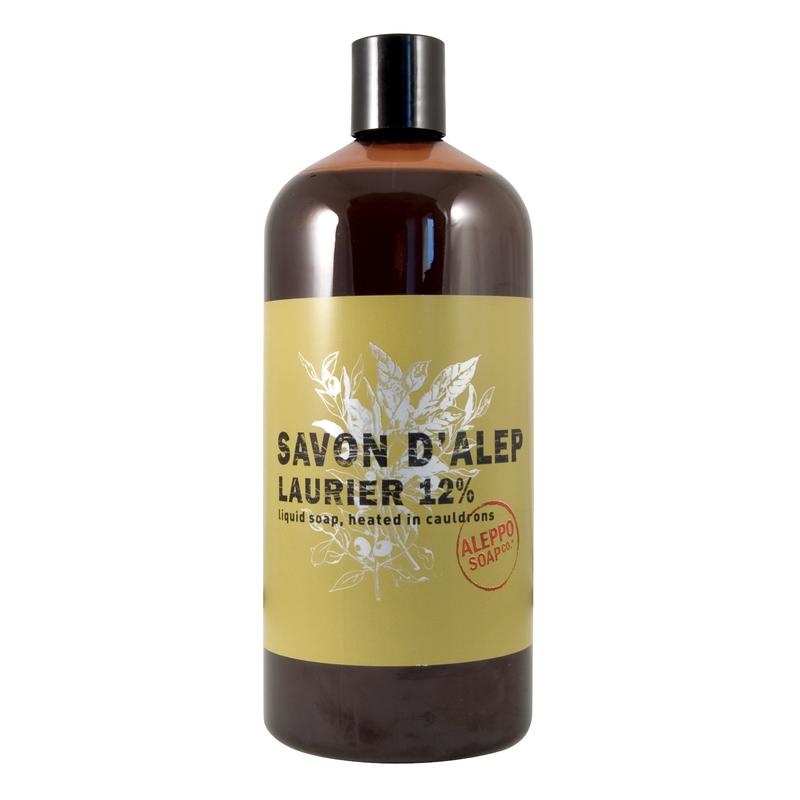 Aleppo Soap Co Aleppo Soap Co Aleppo zeep 12% laurier navul (1 ltr)