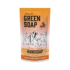 Marcel's GR Soap Handzeep sinaasappel & jasmijn navul (500 ml)