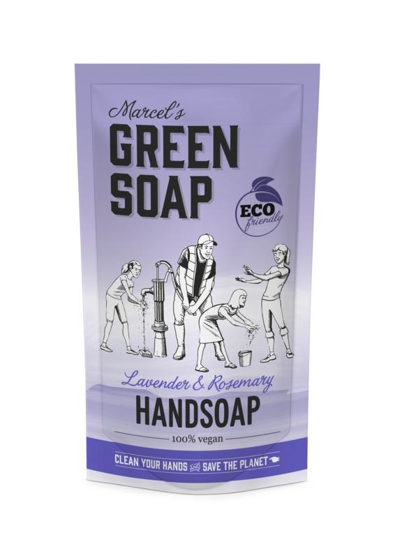 Marcel's GR Soap Marcel's GR Soap Handzeep lavendel & rozemarijn navul (500 ml)