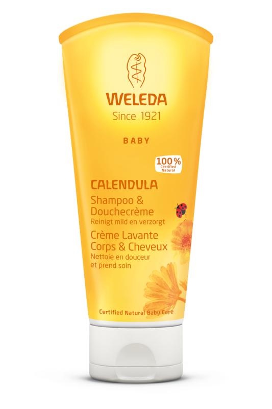 Weleda Weleda Calendula baby shampoo & douchecreme (200 ml)