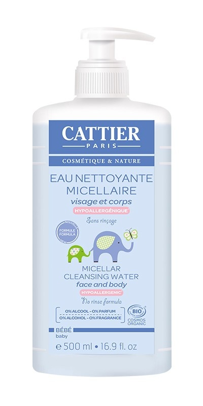 Cattier Baby reinigend micellair water (500 ml)