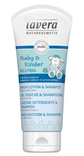 Lavera Lavera Baby&kinder wash lotion&shampoo bio EN-FR-IT-DE (200 ml)