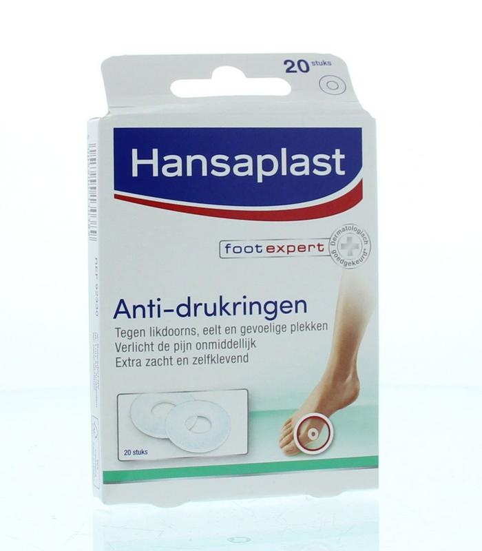 Hansaplast Hansaplast Voet anti-drukring likdoorn en eelt pleister (20 st)