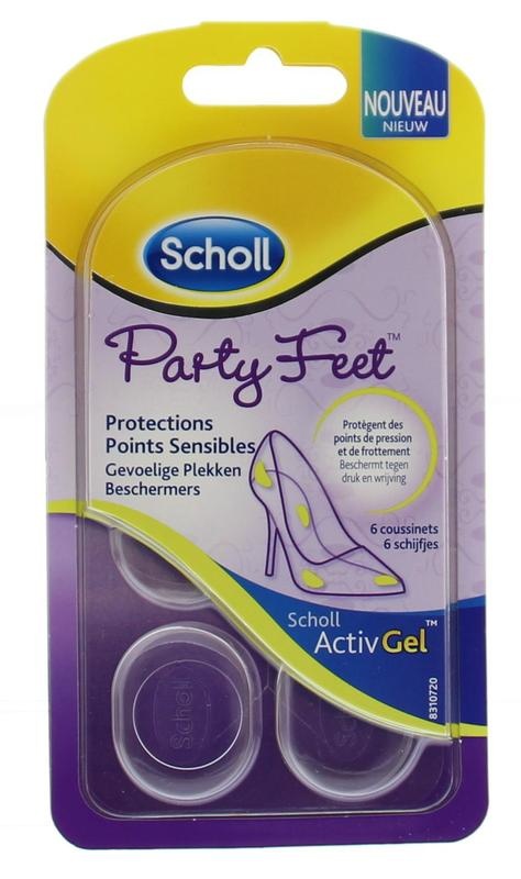 Scholl Scholl Active gel gevoelige plekken (6 st)