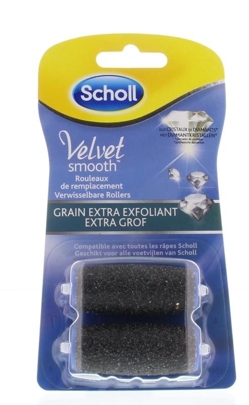 Scholl Scholl Velvet smooth refill grof diamond (2 st)