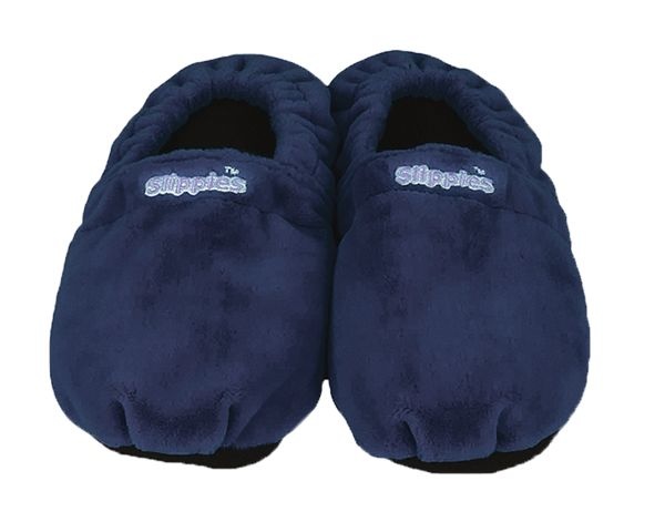 Warmies Warmies Slippies maat 8-11 (41-45) donker blauw (1 Paar)