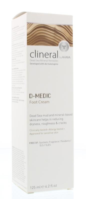 Ahava Ahava Clineral D-medic foot cream (125 ml)