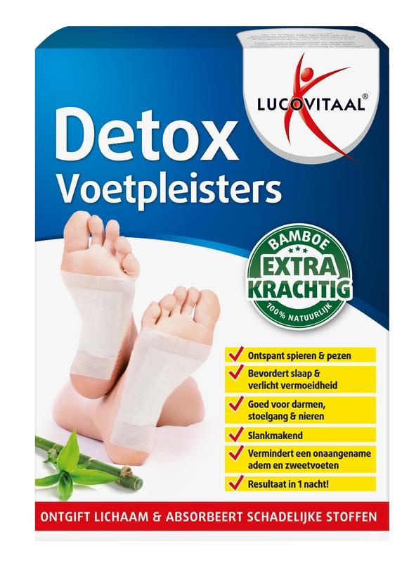Lucovitaal Detox voetpleisters (10 Stuks) Lucovitaal Detox voetpleisters (10 Stuks)