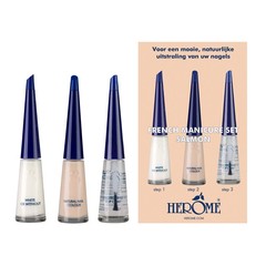 Herome French manicure set salmon 3 x 10ml (1 st)