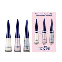 Herome French manicure set glamour 3 x 10ml (1 Set)