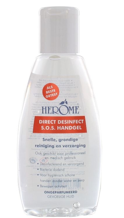 Herome Herome Direct desinfect ongeparfumeerd sensitive (75 ml)