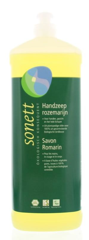 Sonett Sonett Handzeep rozemarijn vloeibaar (1 ltr)