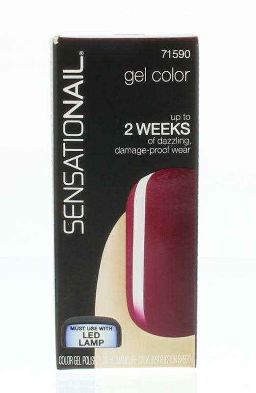 Sensationail Sensationail Color gel sugar plum (7 ml)