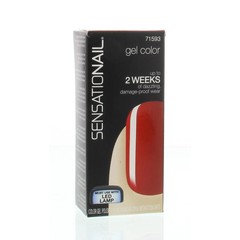 Sensationail Color gel scarlet red (7 ml)