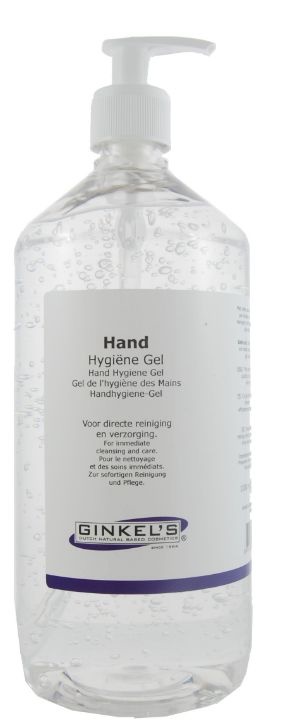 Ginkel's Ginkel's Hand hygiene gel met pomp (1 ltr)