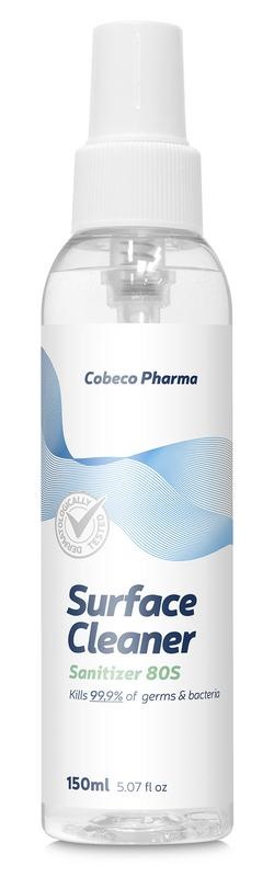 Cobeco Cobeco Desinfect 80% alcohol surface cleaner sanitizer (150 ml)