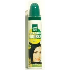 Henna Plus Colour mousse styling zwart (75 ml)