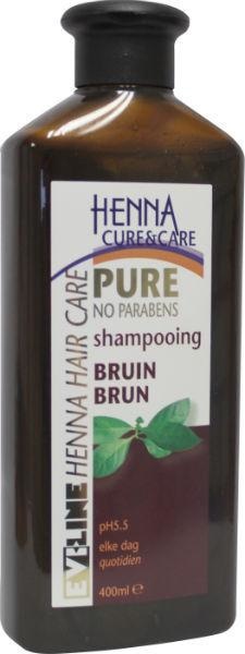 Henna Cure & Care Henna Cure & Care Shampoo pure bruin (400 ml)