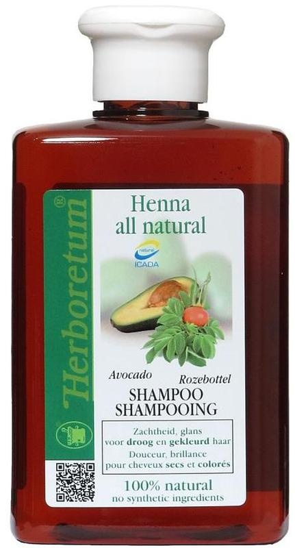 Herboretum Herboretum Henna all natural shampoo droog/gekleurd haar (300 ml)