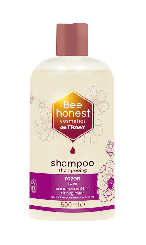 Traay Bee Honest Traay Bee Honest Shampoo rozen (500 ml)