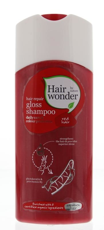 Hairwonder Hairwonder Hair repair gloss shampoo red hair (200 ml)