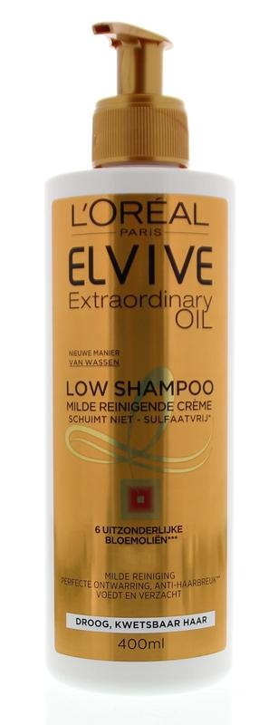 Loreal Elvive extraordinary oil low shampoo (400ml)