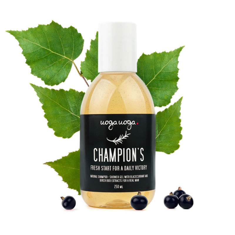 Uoga Uoga Uoga Uoga Shampoo body wash champions vegan (250 ml)