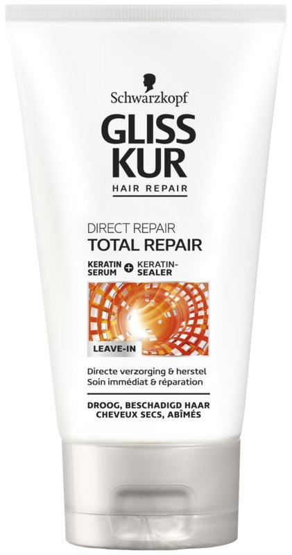 Schwarzkopf Schwarzkopf Gliss Kur Haarmasker direct repair total repair 19 (150 ml)