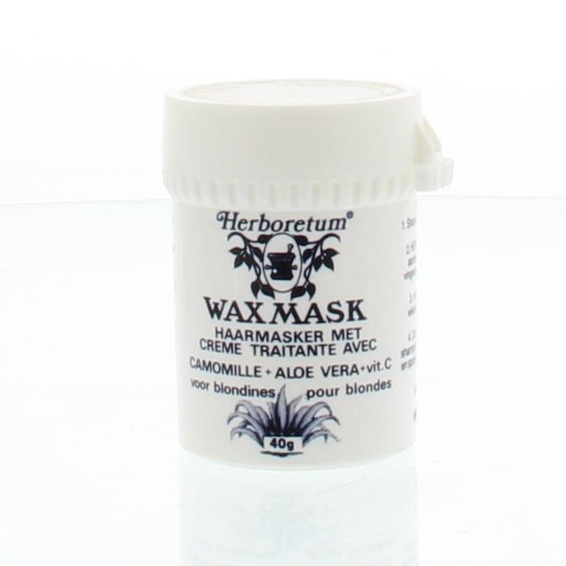 Henna Cure & Care Wax mask blond kamille (40 Gram) Henna Cure & Care Wax mask blond kamille (40 Gram)
