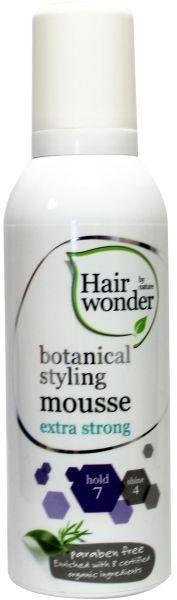 Hairwonder Botanical styling mousse extra strong (200 Milliliter) Hairwonder Botanical styling mousse extra strong (200 Milliliter)