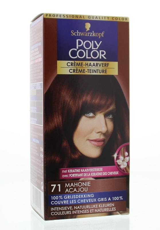 Poly Color Poly Color Creme haarverf 71 mahonie (90 ml)
