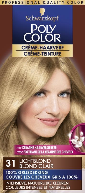 Poly Color Poly Color Creme haarverf 31 lichtblond (90 ml)