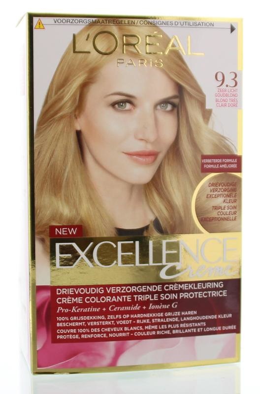 Loreal Loreal Excellence 9.3 zeer licht goublond (1 Set)