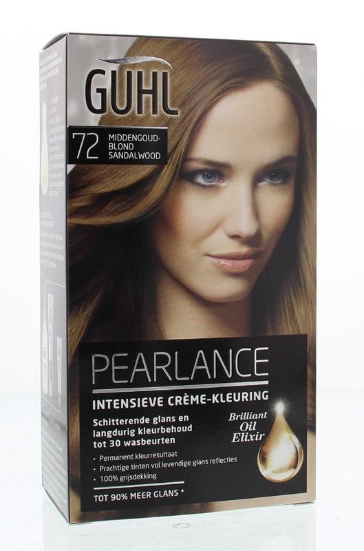 Guhl Guhl Pearlance intensieve cremekleur 72 middenblond (1 Set)