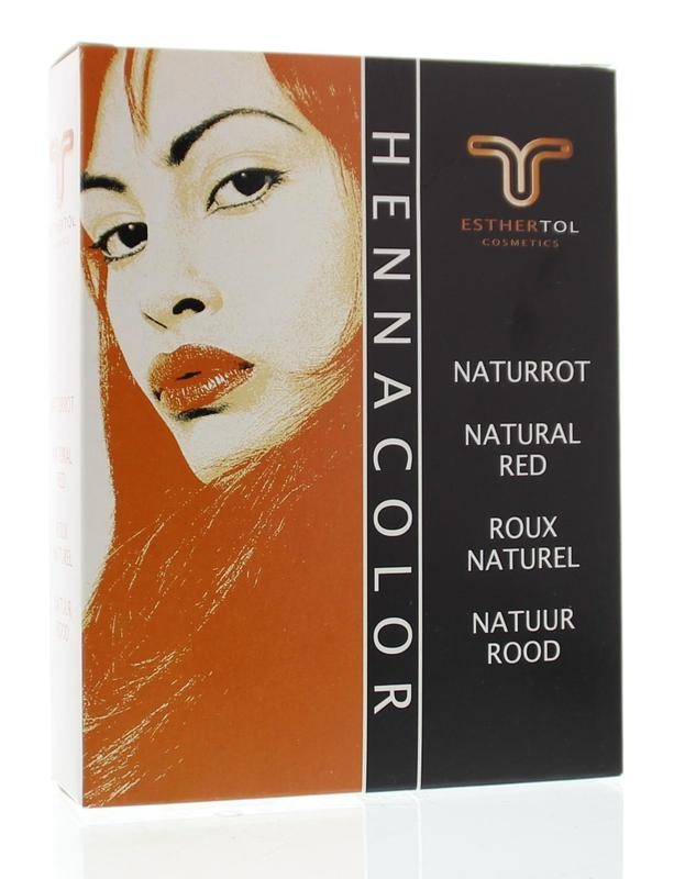 Tol Cosmetik Tol Cosmetik Hennapoeder natuurlijk rood (85 gr)