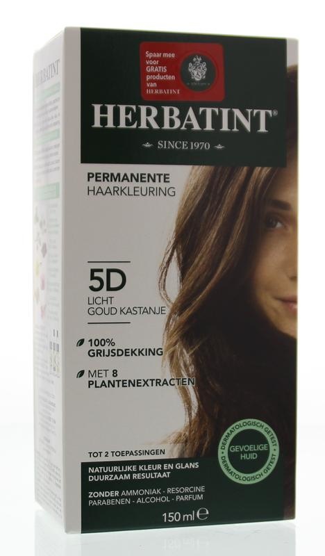 Herbatint Herbatint 5D Light gold chestnut (150 ml)