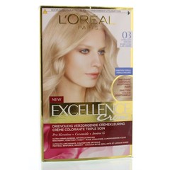 Loreal Excellence blond 03 Ultra licht asblond (1 Set)