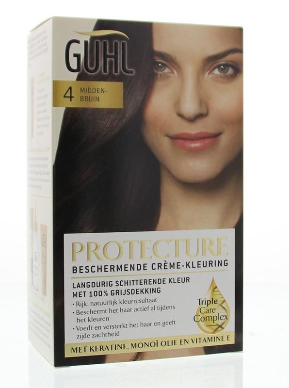 Guhl Guhl Beschermende cremekleur 4 middenbruin (1 Set)