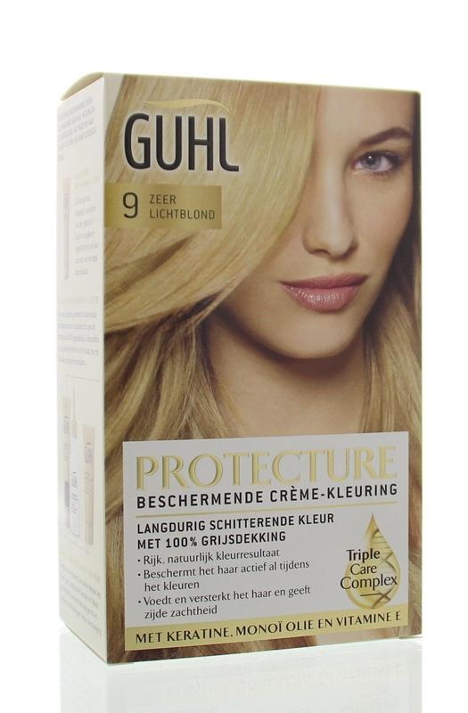 Guhl Guhl Beschermende cremekleur 9 zeer lichtblond (1 Set)