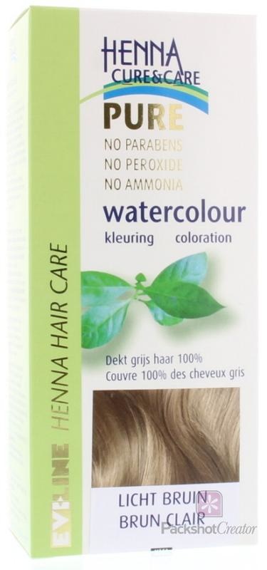 Henna Cure & Care Henna Cure & Care Watercolour lichtbruin (5 gr)