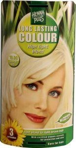 Henna Plus Long lasting colour 10.00 highlight blond (100 Milliliter) Henna Plus Long lasting colour 10.00 highlight blond (100 Milliliter)