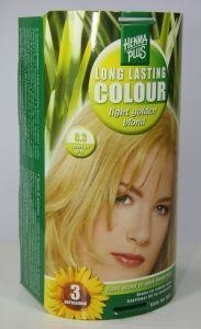 Henna Plus Henna Plus Long lasting colour 8.3 golden blond (100 ml)