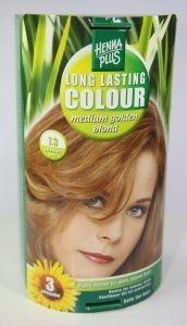 Henna Plus Long lasting colour 7.3 medium golden blond (100 Milliliter) Henna Plus Long lasting colour 7.3 medium golden blond (100 Milliliter)