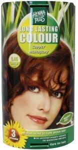 Henna Plus Long lasting colour 6.45 copper mahogany (100 Milliliter) Henna Plus Long lasting colour 6.45 copper mahogany (100 Milliliter)