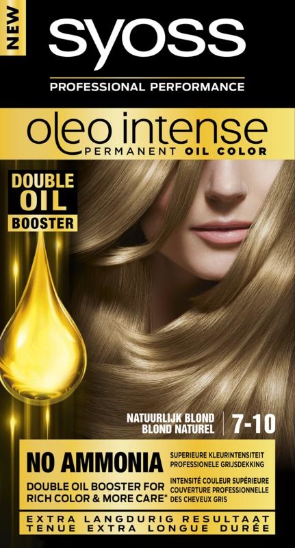 Syoss Syoss Color Oleo Intense 7-10 natuurlijk blond haarverf (1 Set)