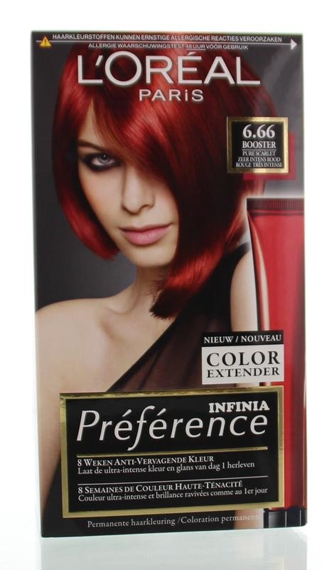 Loreal Loreal Feria preference 6.66 pure scarlett power (1 Set)