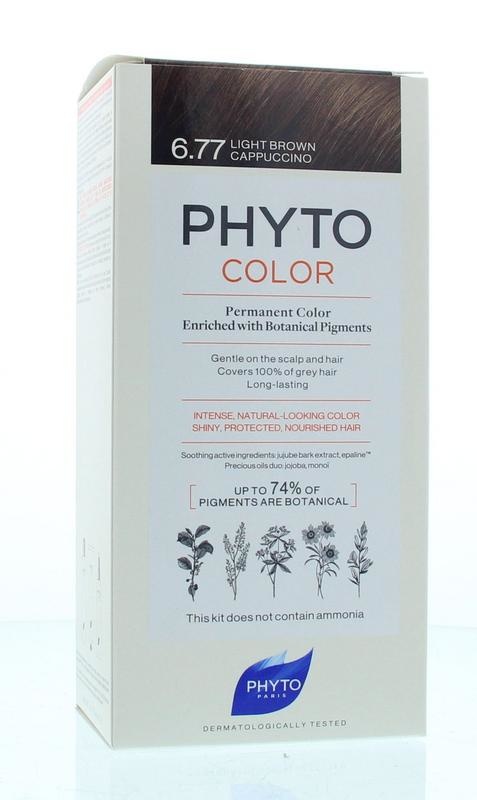 Phyto Paris Phyto Paris Phytocolor marron clair cappuccino 6.77 (1 st)